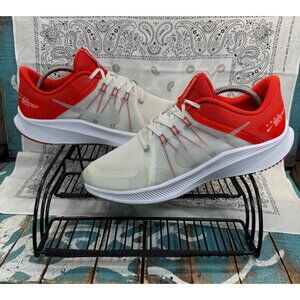 Nike Quest 4 Red White Gray Men's Running Shoes (DA1105-100) White Size 12 EUC